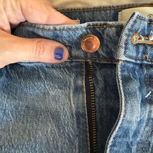 High Rise Shorty Shorts by Universal Thread distressed Jean Shorts NWOT